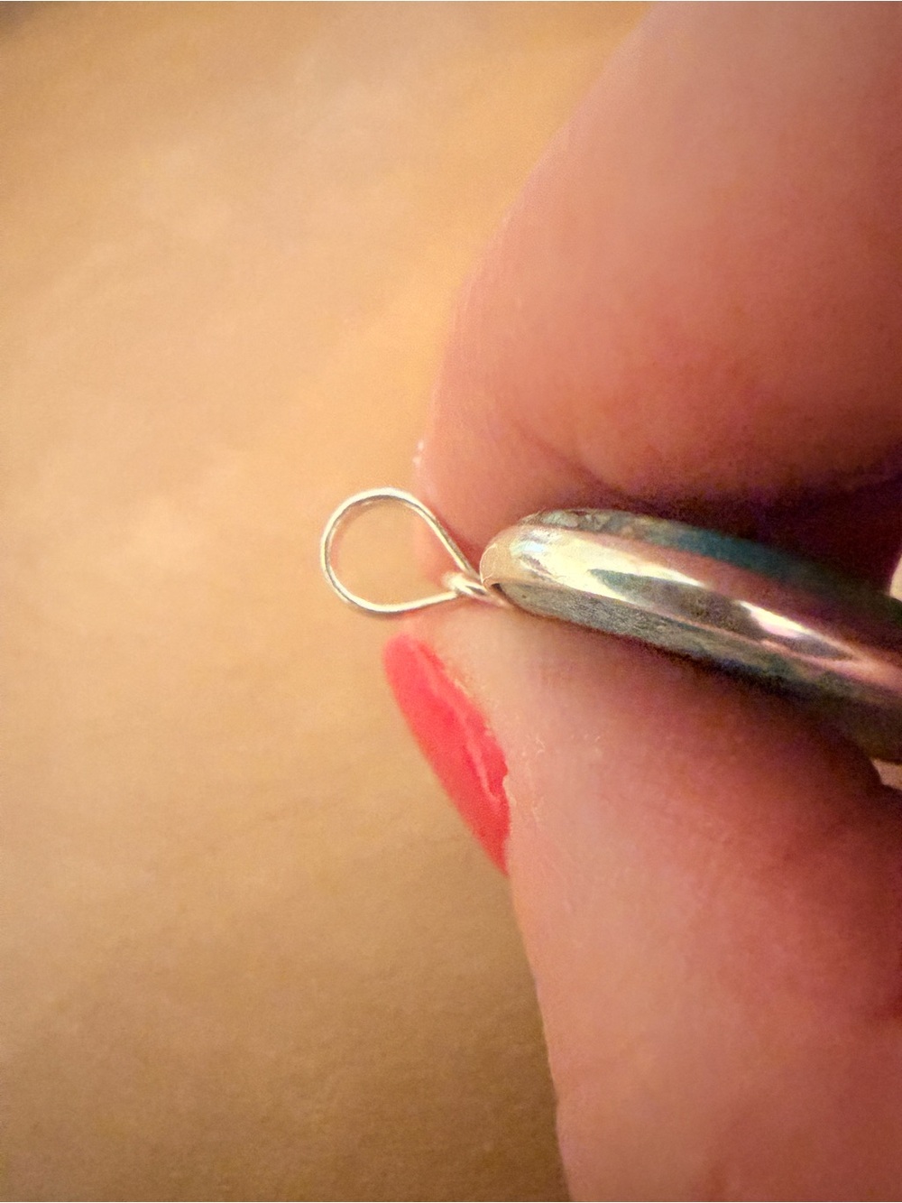 Kingman Turquoise Large Heart Pendant - Picture 5 of 6